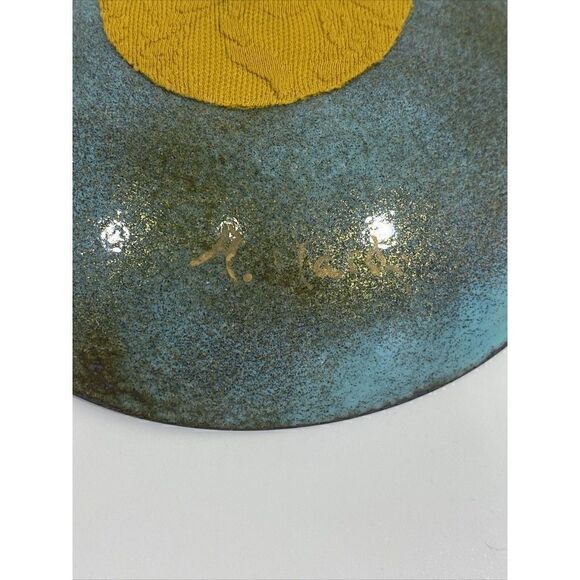 Lot (3) MCM Midcentury Modern Trinket Dish Trays Kareka Statham - Picture 10 of 14